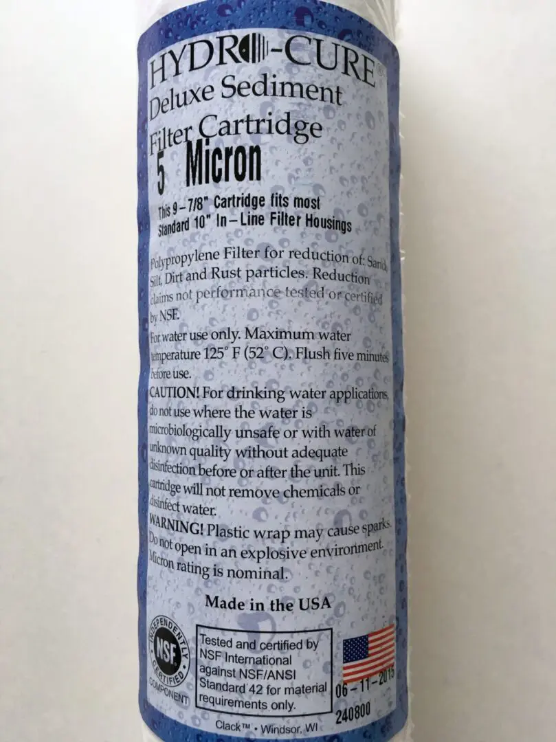 A bottle of micron ink is shown.