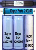 Hague RO Annual Complete Filter Pack Including PCF - Well Water