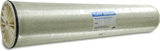 A white tube with a blue label on it.