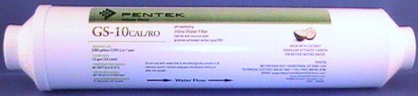 Pentek GS-10CAL RO pH Stabilizing Inline Water Filter