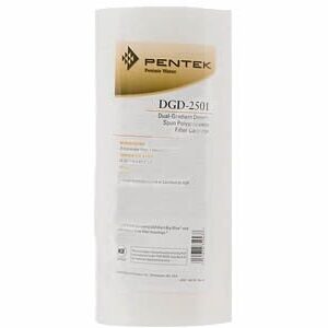Pentek DGD-2501 Dual-Gradient Polypropylene 25 Micron - 8pk