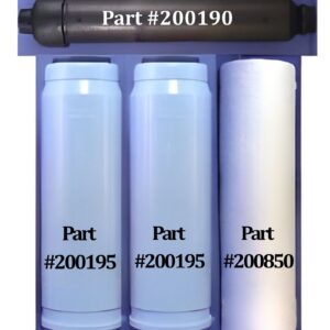 Hague RO Semi Annual Filter Pack Including PCF - Well Water