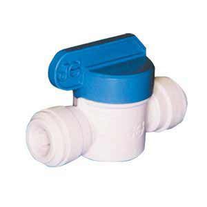 John Guest 1/4" × 1/4" Straight Ball Valve