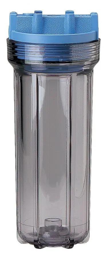 A tall glass vase with a silver lid.