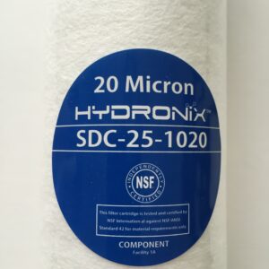 Hydronix 20 Micron 10in x 2.5in Sediment Filter - 40pk